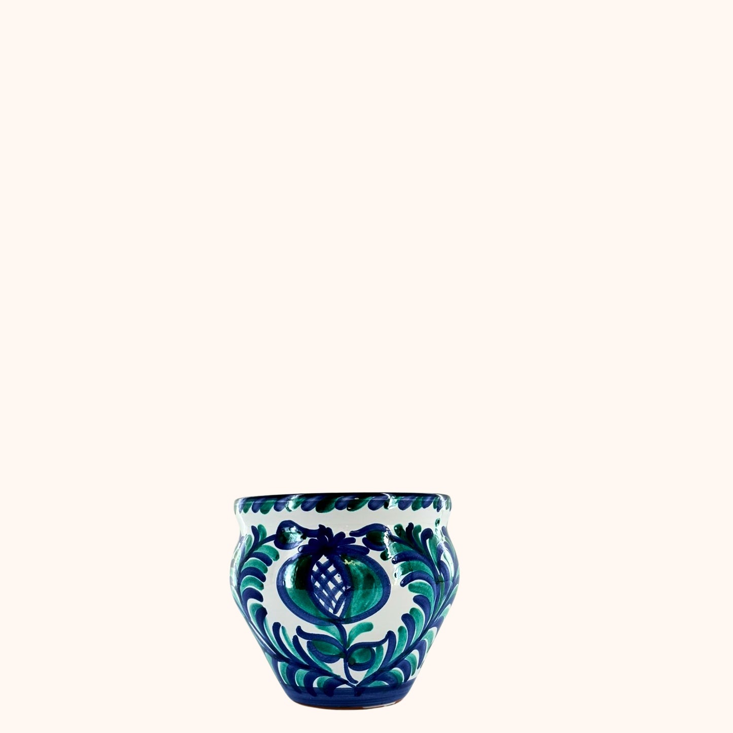 🌿 JardÃn Andaluz – Bolvormige bloempot (H19 x Ø17,5 cm)