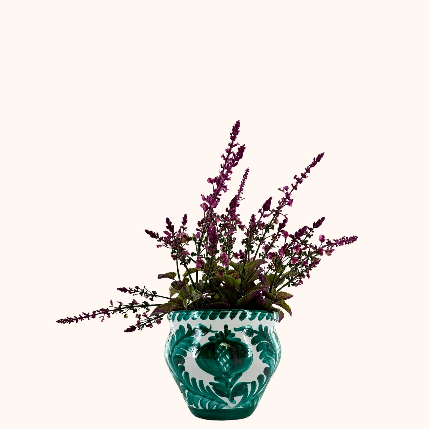 🌿 JardÃn Andaluz – Bolvormige bloempot (H19 x Ø17,5 cm)