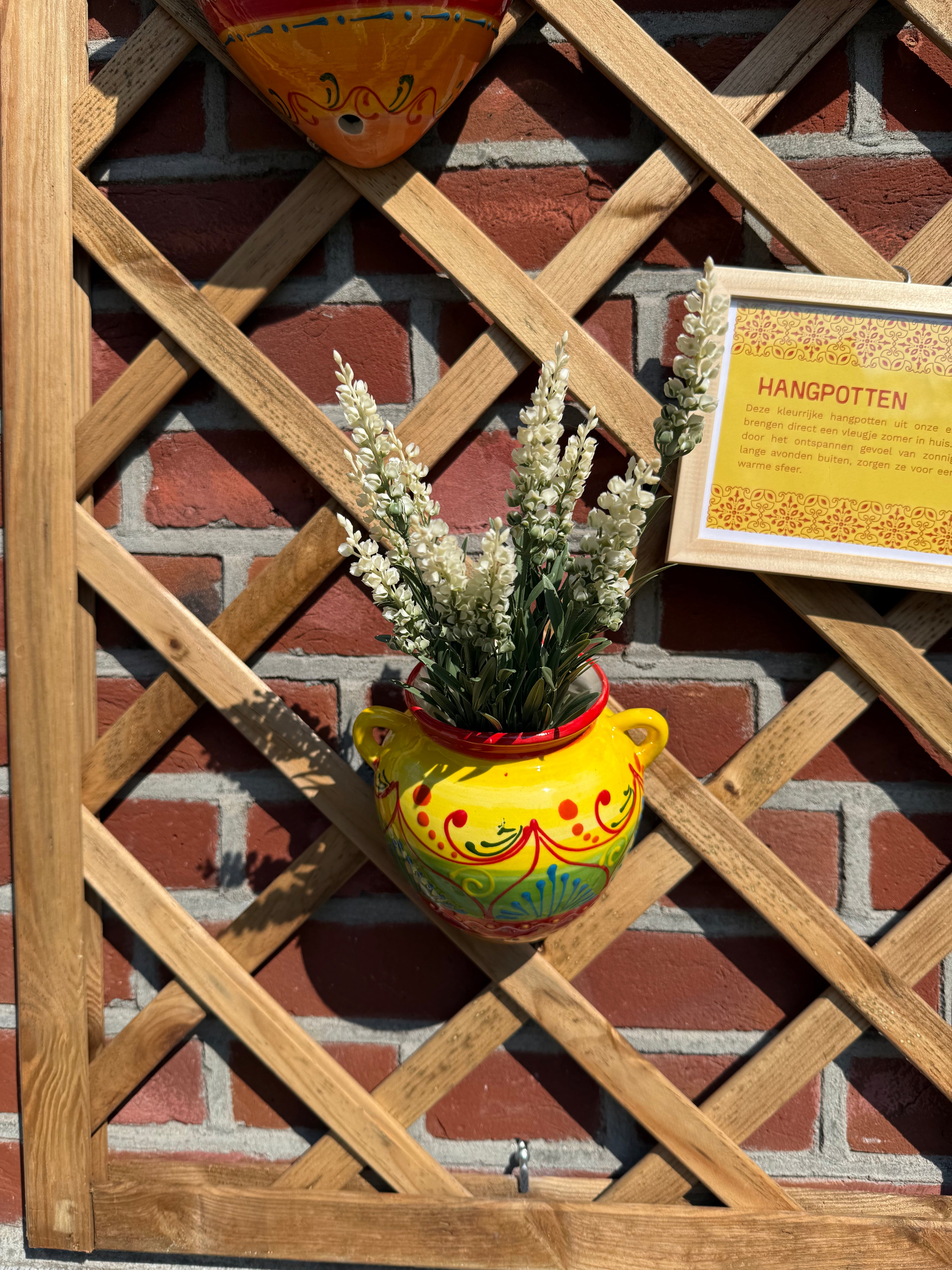 Algeria hangpot - Spaanse kleurenmix