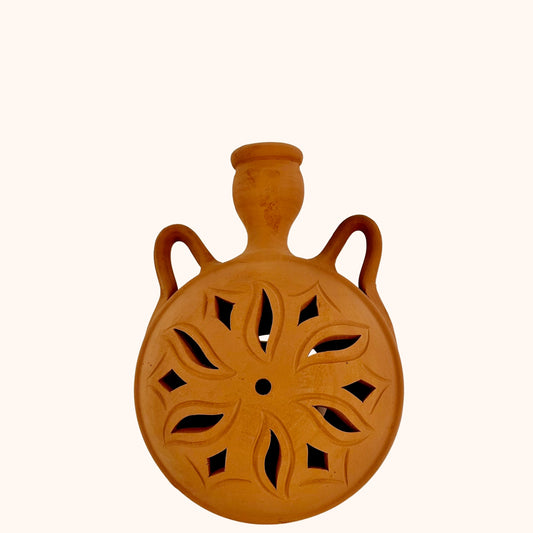Terracotta kruik(lamp) – met liefde gemaakt in Spanje