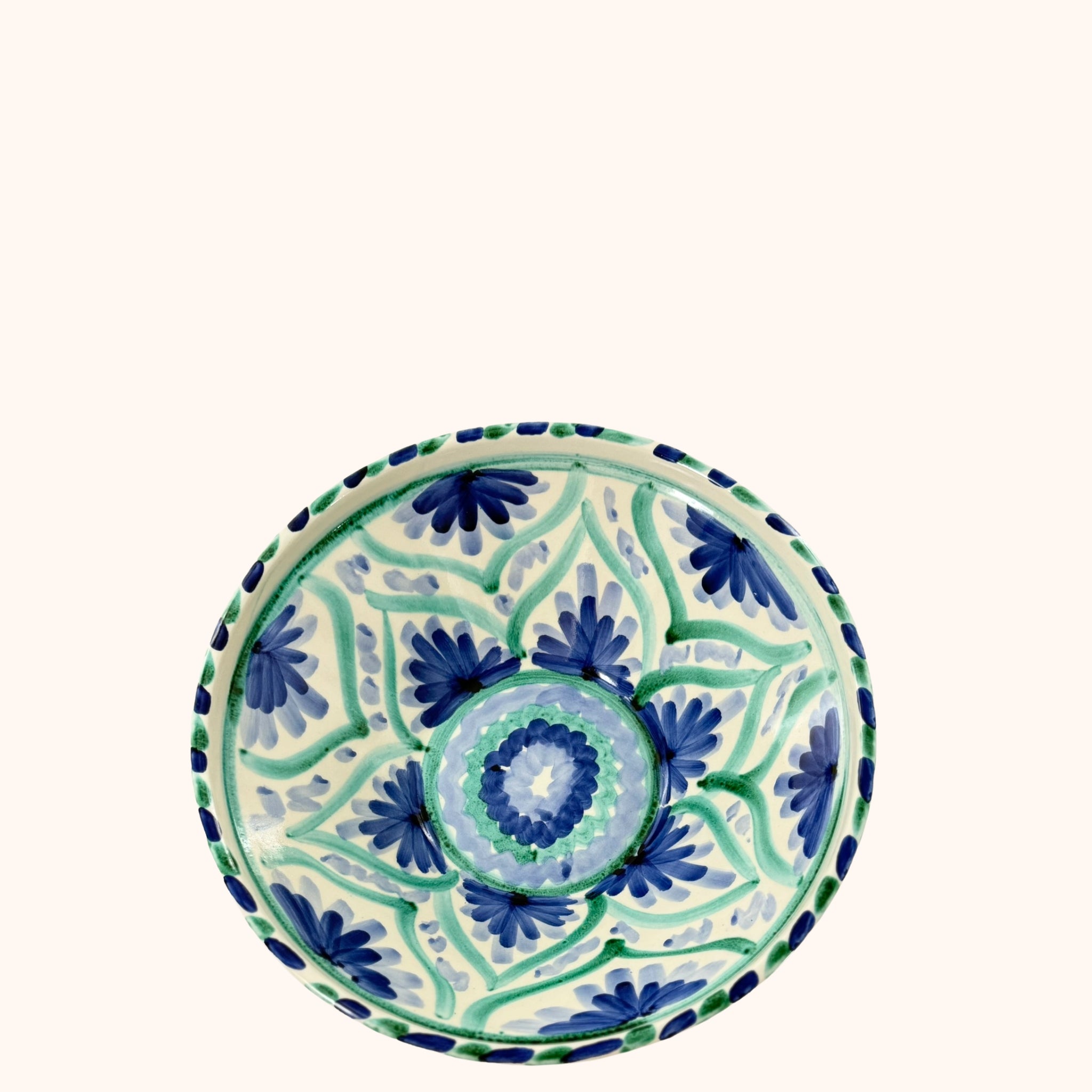 Briza del Sur – Keramiek Wandbord XL (41 cm) – Handgemaakt in Spanje, handgemaakt keramiek uit Spanje - Belleza del Sur